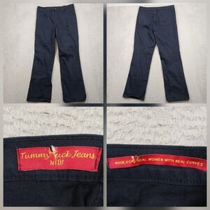 NYDJ Tummy Control Jeans Women's Dark Wash Denim 34x30